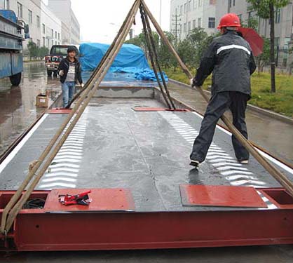 电子地磅出现故障的解决方法